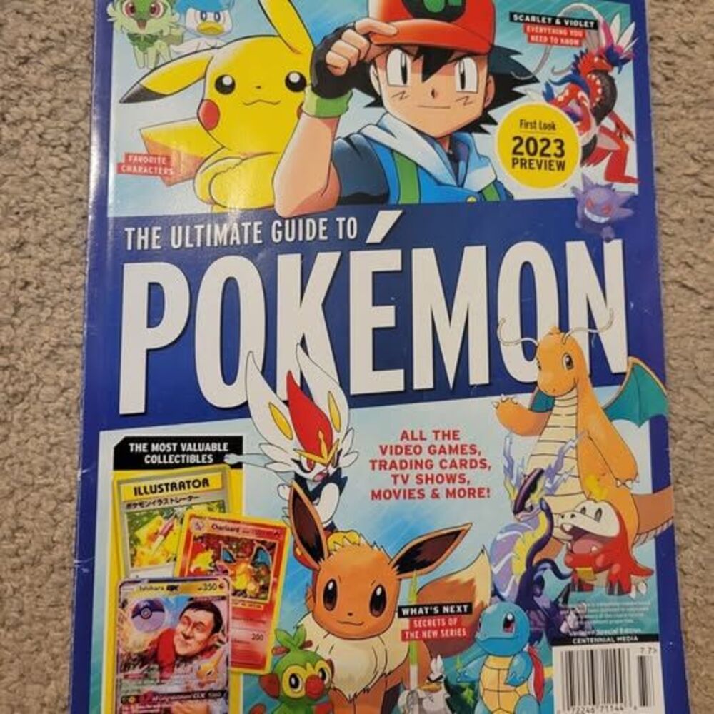 Pokemon Ultimate Guide Magazine 2023 Anniversary Spotlight Collectors Info
